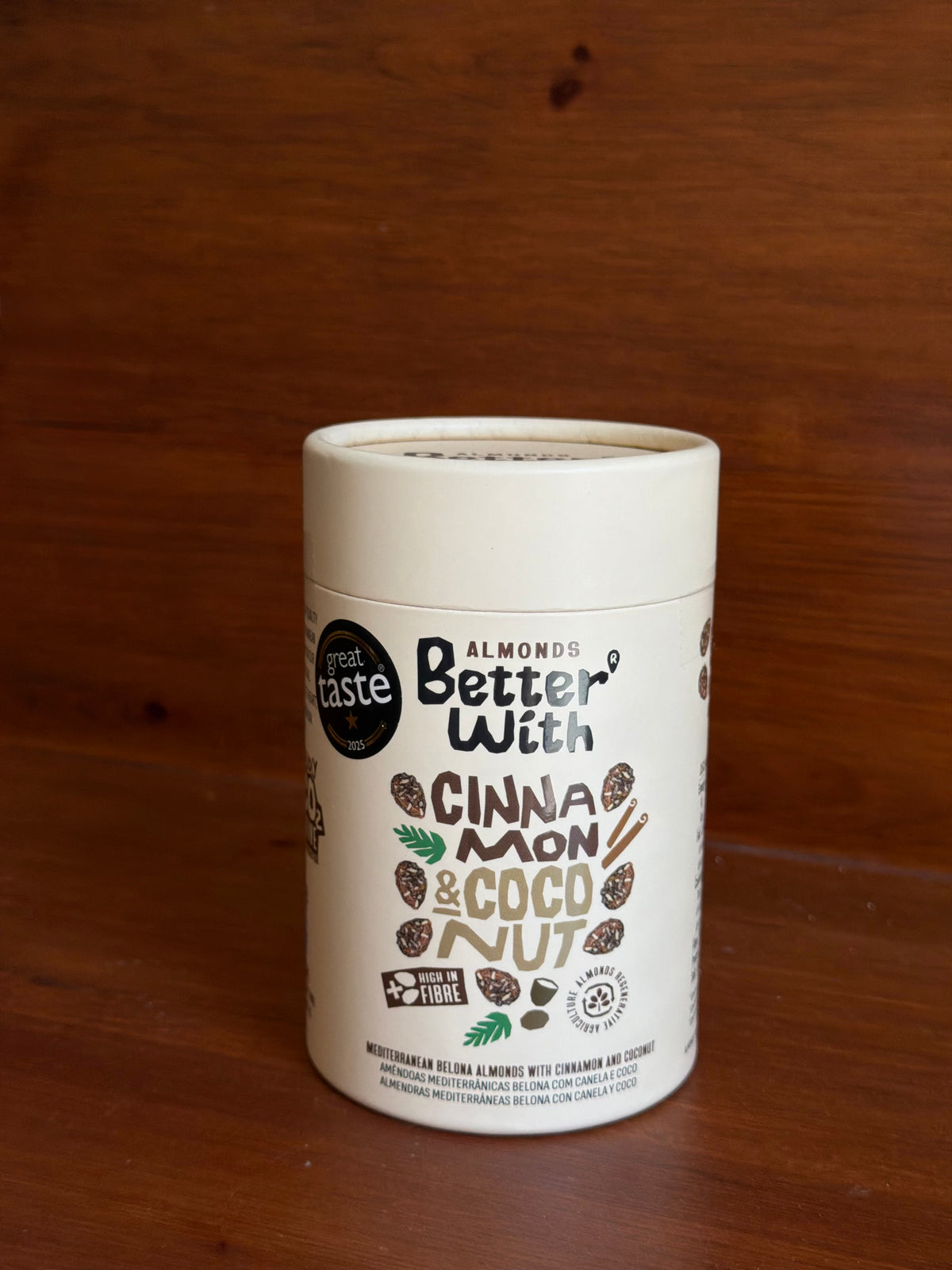 Almendras con canela y coco