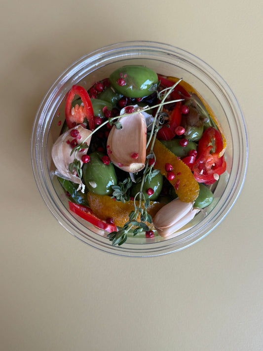 Aceitunas  aliñadas