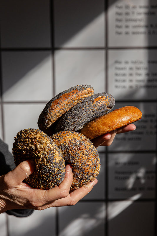 Bagel pita de semillas