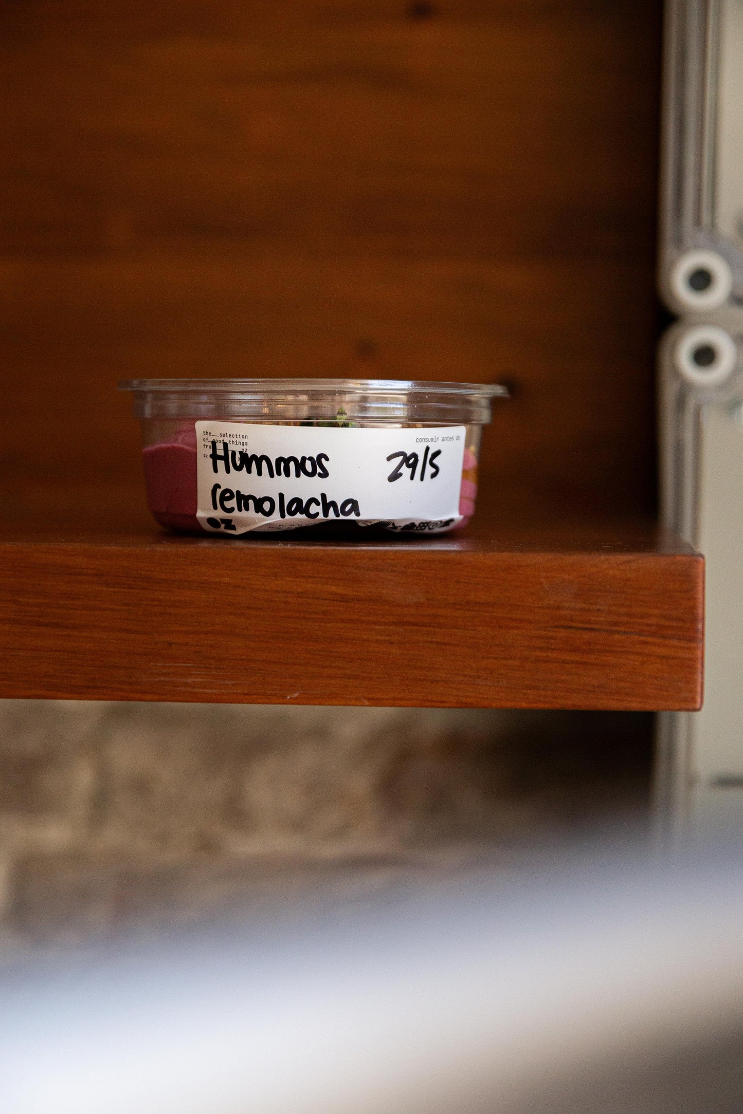 Hummus de remolacha