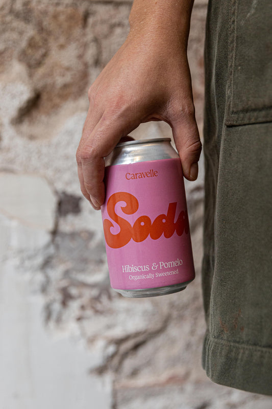 Soda hibiscus pomelo