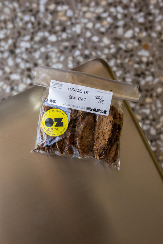 Tostadas de semillas bolsa