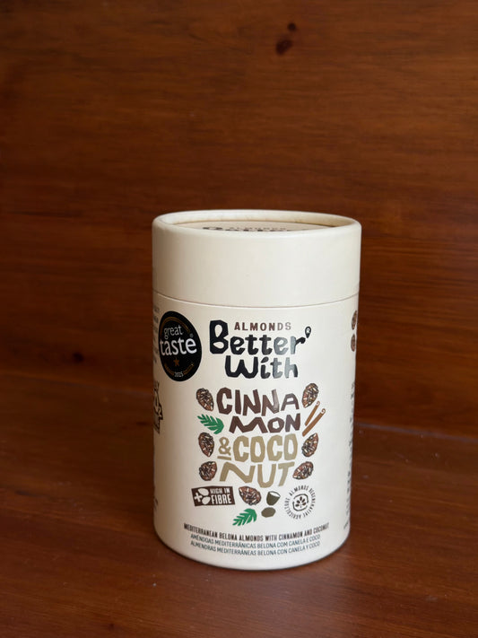 Almendras con canela y coco
