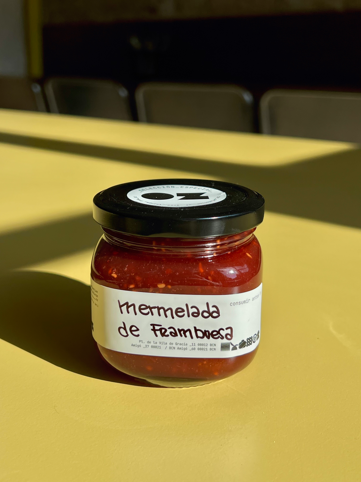 Mermelada de frambuesa